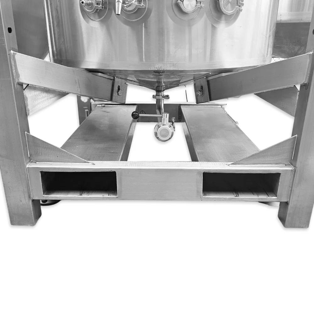 TeleTank 1000L - Jacketed Pressurisable Fermenter/Uni-Tank (150degree) - Image 4