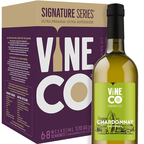 VineCo - Signature Series Chardonnay (California) - Wine Making Kit