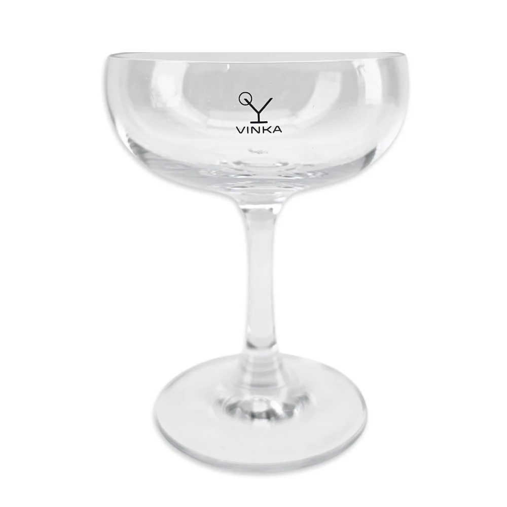 VINKA Champagne Coupe Martini Glass 206mL - Box of 4
