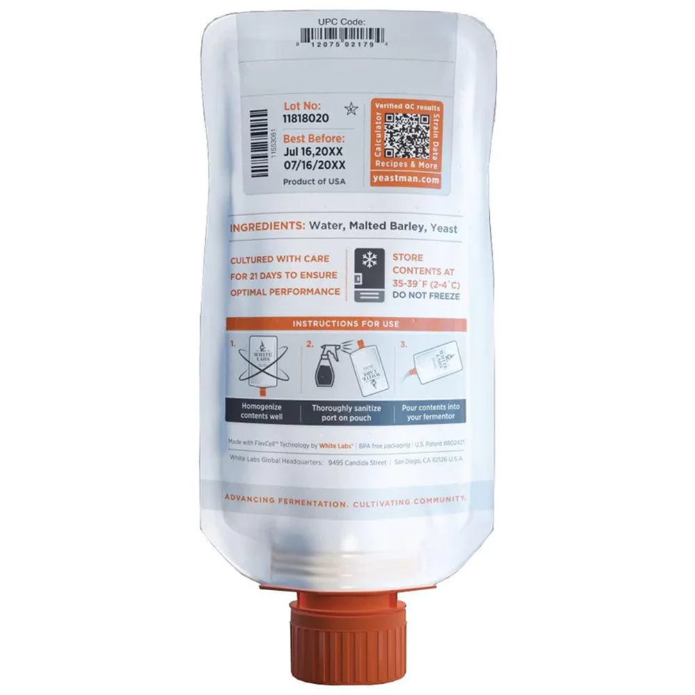 WLP510 Bastogne Belgian Ale Yeast - PurePitch Next Generation - Image 3