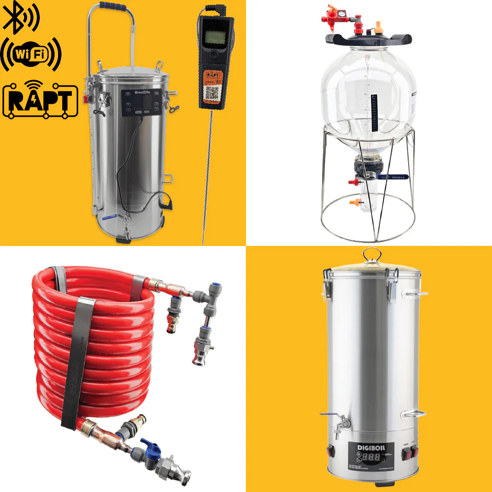 Zilla Mega Deal: BrewZilla 35L G4 & 27L FermZilla Tri-Conical + Red Reaper Chiller + 35L DigiBoil HLT